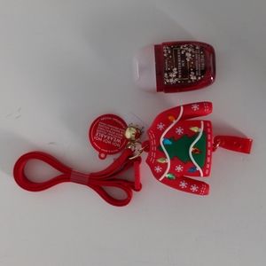 Bath & Body Works Ugly Sweater Pocketbac Holder/Refill